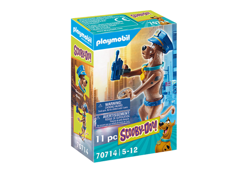 PLAYMOBIL 70714 SCOOBY DOO COLLECTIBLE POLICE FIGURE